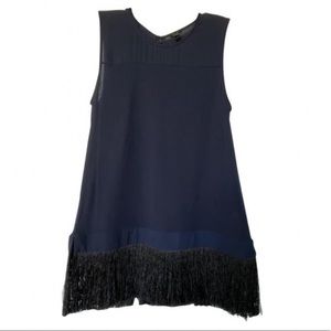 JCREW SLEEVELESS FRINGE TOP SZ XXS